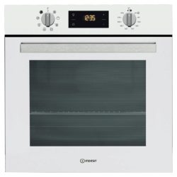 Indesit - IFW6340WH Electric Fan Oven - White